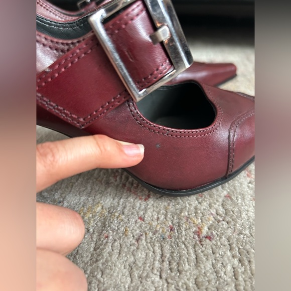 Franco Sarto Buckle Heels - Picture 3 of 12